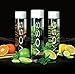 VOSS Artesian Sparkling Water, Tangerine Lemongrass, 375 ml Glass Bottles (Pack of 12)