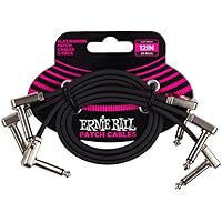 Ernie Ball Flat Ribbon Patch Cable, 12 Inch (P06222)