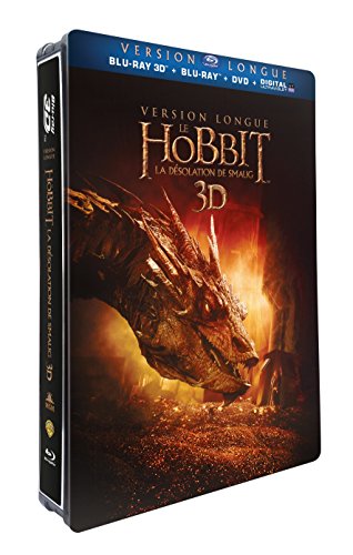 Le Hobbit : La Désolation de Smaug 3D version longue steelbook (smaug)
