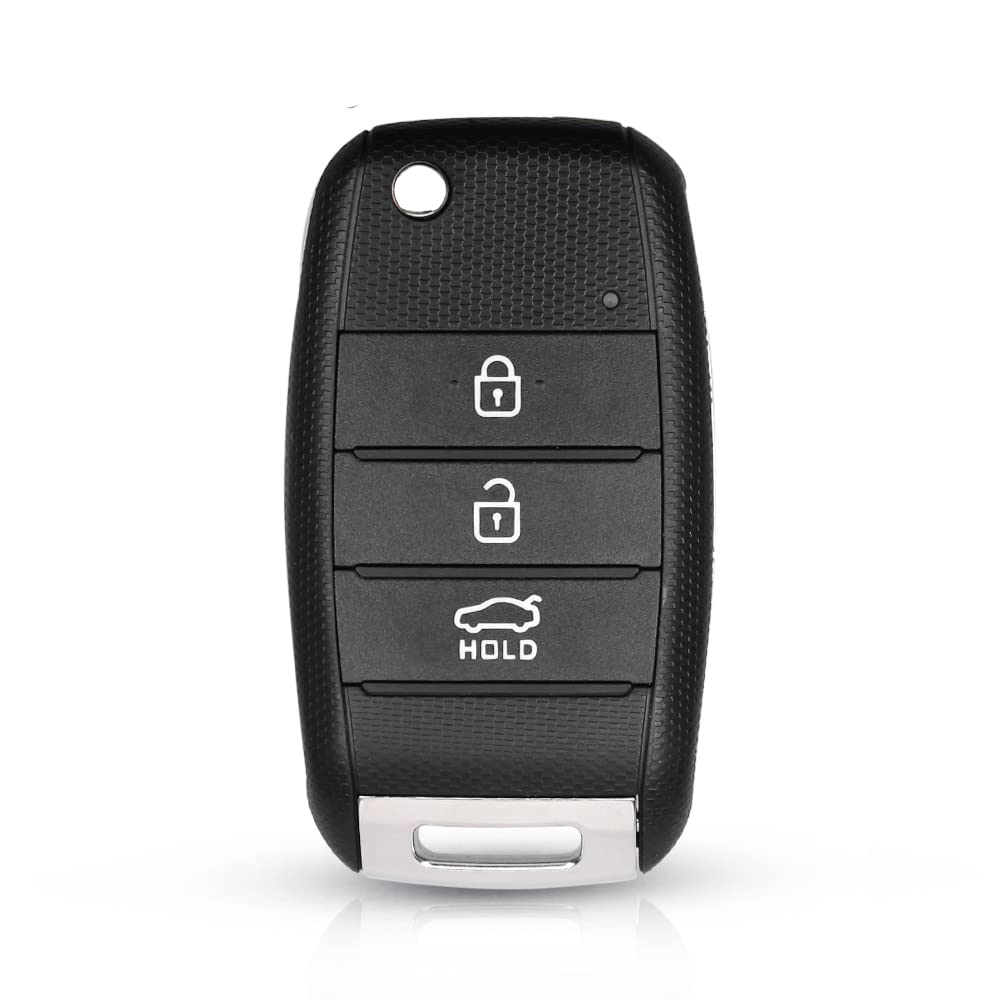 Replacement Flip Folding Key Case For KIA K2 K5 Sorento Soul Carens Sportage Car Remote Key Cover Smart key Shell Fob