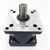 Ratio 30:1 Planetary Gearbox Nema 34 Gear Reducer 1/2" Input (12.7mm) for Stepper Motor,16mm Output for CNC Router Bandsaw Benchtop Machine (30:1)