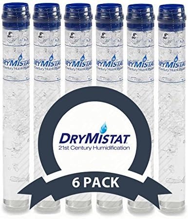 Drymistat Crystal Gel Humidifier (6) Pack W/ Free Premium Seasoning Wipes