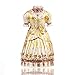 YU FENG Crystal Jeweled Trinket Jewelry Boxes Hinged Collectible Handmade Bridal Wedding Dress Figurine Ring Holder Box