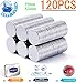 ELECFIND 10x2 Heavy Duty 120-PACK Strong, Round Neodymium, Rare Earth Magnets for Tools Organization,for Hanging,Home,DIY, Kitchen (10x3mm), A/10x2mm 10x2mm