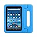 Fire 7 2015 Case, TabPow [Kids Case] - [Shockproof][Drop Protection][Heavy Duty] Kids Children EVA Case with Carrying Handle Stand For Amazon Fire 7 Tablet (will only fit Fire 7