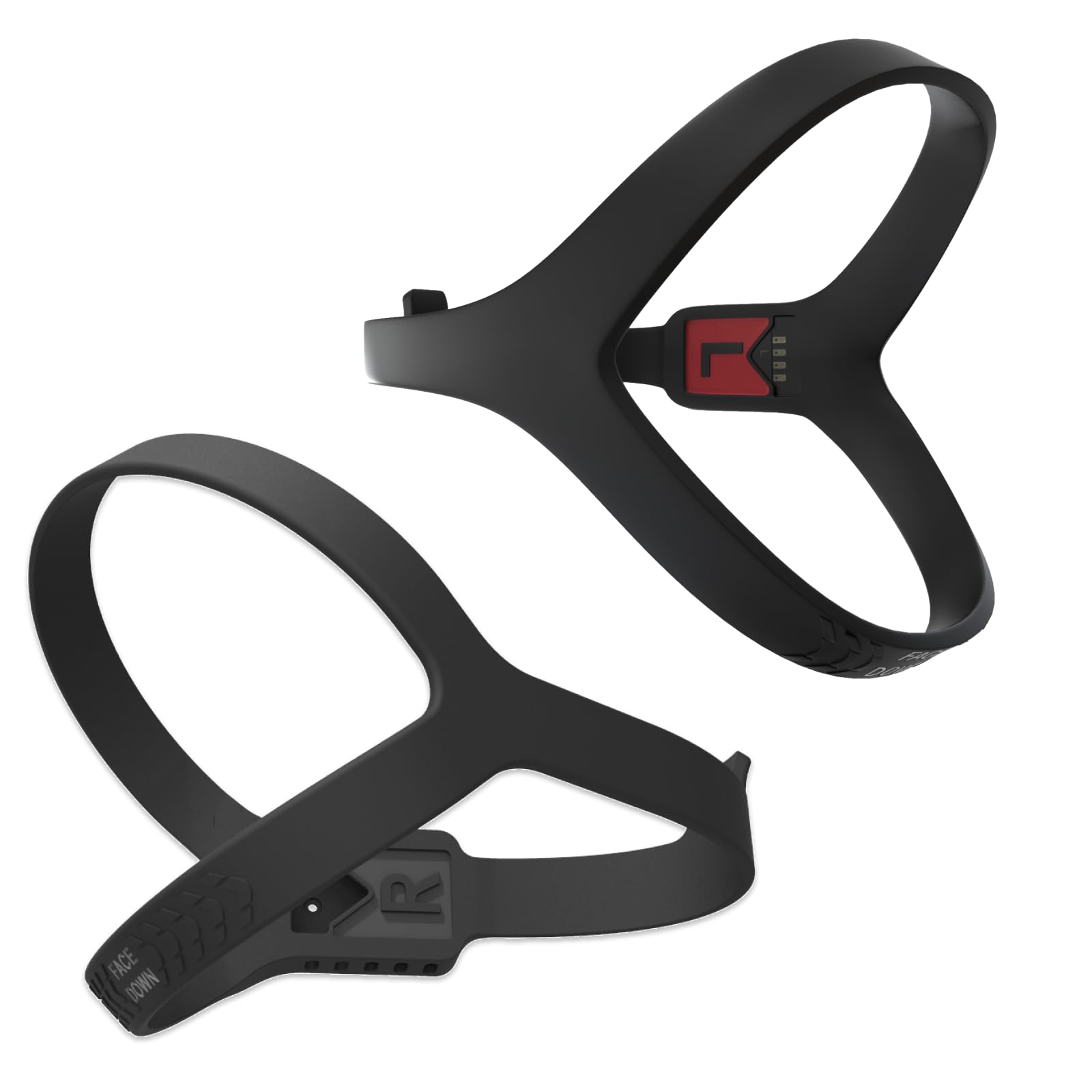Additional Pair of Black Straps Compatible with CITYPLAY and Playermaker 2.0 Smart Sensor Technology (Sensor not Included) — image 1