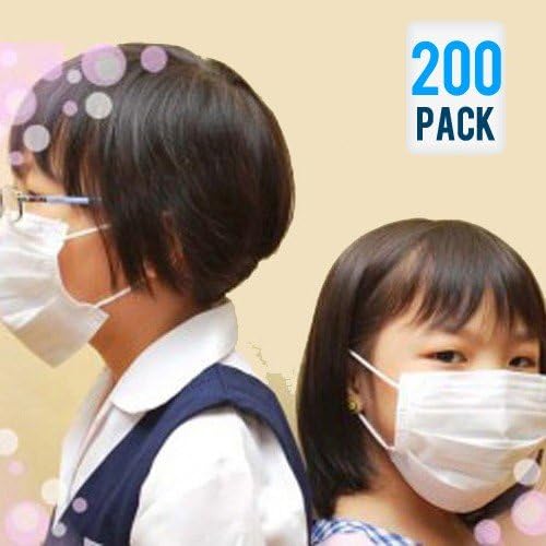 Children's Size Disposable Face Masks (200 Pack) by Global Care Market