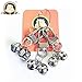 CatYou 4 Sets Pet Small Bells for Collar, Pet Ornament, Bell Training Pendants Jewelry for Pet Cat Dog Necklace Collar