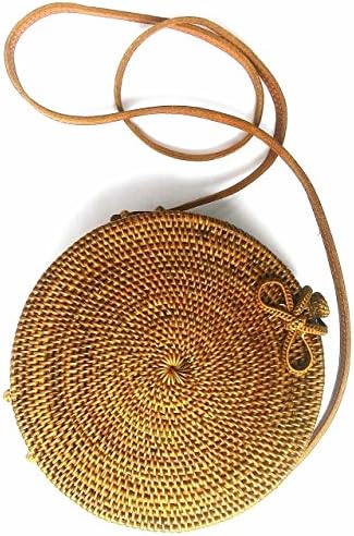 bali bag round straw woven bag bohemian blogger fave women small bag