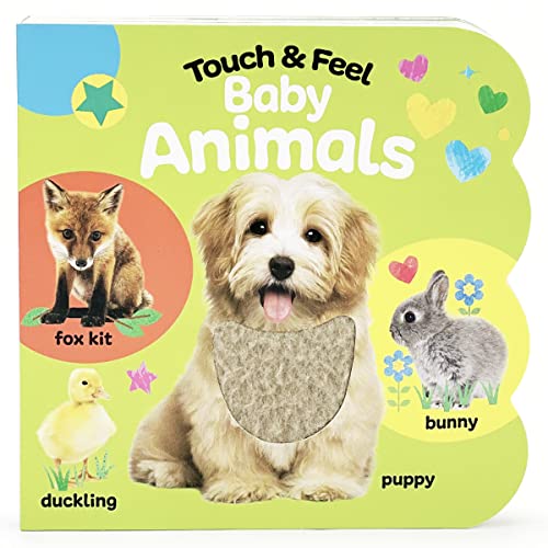 Touch and Feel: Baby Animals - Children's Board Book for Babies & Toddlers, Ages 1-3