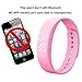 Fitness Tracker Watch, Upgraded Swim Water-Resistant HD Color Screen Smart Bracelet, HR/Blood Oxygen/Pressure/Calorie/Sleep Monitor Pedometer Activity Tracker for Android/iOS(1.3