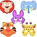 Joyin Toy 24 Pieces Assorted Foam Animal Masks for Birthday Party Favors Dress-Up Costume