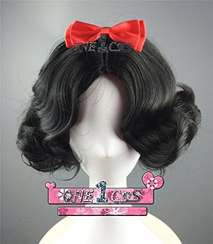 Amazon コスプレウィッグ 35w03 ディズニー スノーホワイト Snow White スノーホワイト 白雪姫 コスプレ 仮装 通販