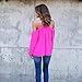 Sunward(TM)Women Fashion Irregular Strapless Chiffon Tops (Medium, Hot Pink)