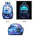 Gash Hao Fortnite Backpack College School Bookbag Anti Theft Luminous Travel Laptop Bag