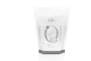 Italwax Top Line Crystal Hard Wax 1.65lb (750g)– Neutral White Ultra-Delicate Formula with No Fragrance or Colorants, Ideal for Reactive Skin & Facial Areas – Made in Italy