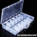 Sacow 18 Compartments Toy Storage Carrying Box Accessories for LOL Surprise Dolls by