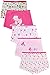 Dimore Little Girls Boyshort Hipster Panties 5 Pack Pink