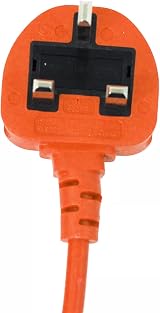 Spares2go 20m Extra Long Power Cable UK 3 Pin Plug for Qualcast view 6
