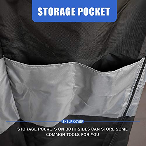 MOLLYAIR Shelf Cover Wire Rack Cover Storage Rack Cover Used to Cover Sundries, Cover For