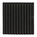 48 Pack BLACK RED Acoustic Foam Panel Wedge Studio Soundproofing Wall Tiles 12
