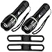 HAUSBELL UV Flashlight Black Light, UV Lights 51 395 nm LED Matching with Pet Odor Eliminator, Ultraviolet Blacklight Pet Urine Detector for Dog Cat Urine, Dry Stains, Bed Bug (2 PACK)