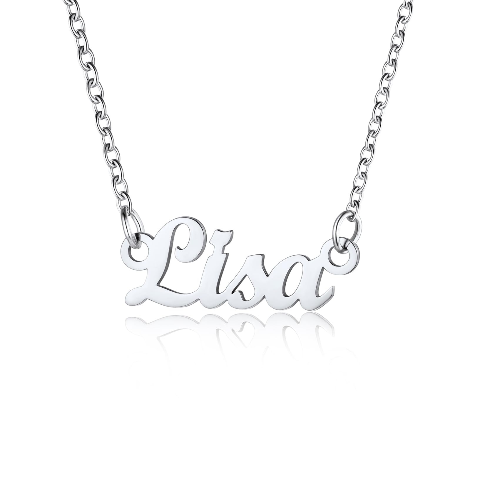 U7 Necklace Choker Lisa Custom Name Necklaces For Women — image 1