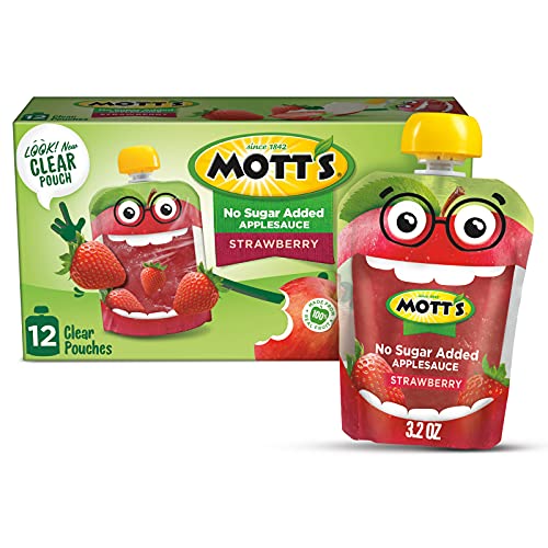 Mott's No Sugar Added Strawberry Applesauce