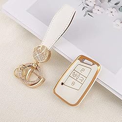 PIFOOG Car Key Cover for Volkswagen Jetta Tiguan