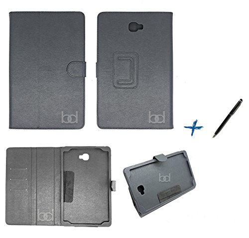 Capa Case Galaxy Tab A Note - 10.1´ P580 / P585 Carteira / Caneta Touch (Preto)