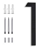 8 Inch Floating House Numbers, Address Numbers For