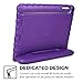 iPad Mini 3 2 1 kids case, COOPER DYNAMO Rugged Heavy Duty Children’s Boys Girls Tough Rubber Drop Proof Protective Carry Case Cover + Handle, Stand & Screen Protector for Apple iPad Mini Purple