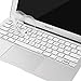 Mosiso Protective Keyboard Cover Skin for MacBook Air 11 Inch (Models: A1370 and A1465), White