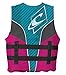 O'Neill Youth Superlite USCG Life Vest,Turquoise/Berry/Smoke:White,1sz