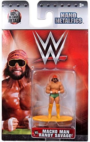 WWE Macho Man Randy Savage (W10) 1.5 Inch Diecast Nano Metal Figure by Jada