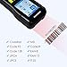 NADAMOO Wireless Barcode Scanner 1D Cordless Data Collector Handheld Portable Data Terminal Inventory Device USB Laser Barcode Scanner with LCD Screen