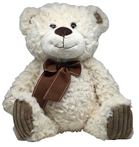 dan dee white teddy bear