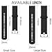 QGHXO Band for Garmin VivoActive 3, Soft Silicone Replacement Watch Band for Garmin VivoActive 3 / Garmin Vivoactive 3 Music/Garmin Forerunner 645 Music (5PCS Bands-Girl, Large)