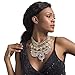 Holylove Crystal Statement Necklaces Pendant Collier Collar Choker Big Vintage Maxi Chunky Necklace Jewelry-HLN54 Crystal