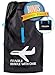 Zohzo Drawstring Stroller Travel Bag - for Air Travel with Double Stroller, Single Stroller, or Umbrella Stroller (Black)