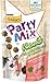 Purina Friskies Party Mix Naturals Cat Treats Variety Pack - 2.1 Ounces - 3 Flavors - Real Chicken, Real Salmon, and Real Tuna (6 Pouches Total)
