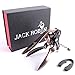 Jack Robin Best Rabbit Vertical Wine Opener - Fastest Wine Opening Tool - Effortless Pulling - Luxurious Rabbit Lever Corkscrew Set - Extra Screw-pull & Foil Cutter - Great Gift Idea For Wine Lovers
