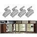 COSORO Hinge LED Sensor Light for Kitchen Cabinet Cupboard Closet Night Lights（Not Include Battery）, Living Room/Bedroom/Wardrobe Night Lights (12Pcs)