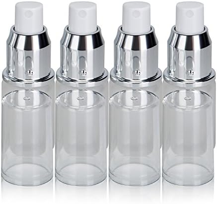 Dazira 4 new with glass bottle water mist spray bottle 1/2 oz