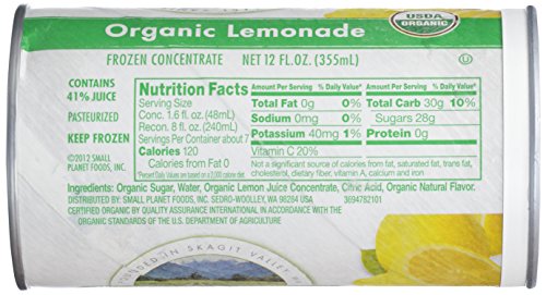 3 Cascadian+Farm+Lemonade+Concentrate+Pasteurized