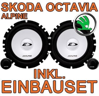 Skoda Octavia - Alpine SXE 1750S Komposystem