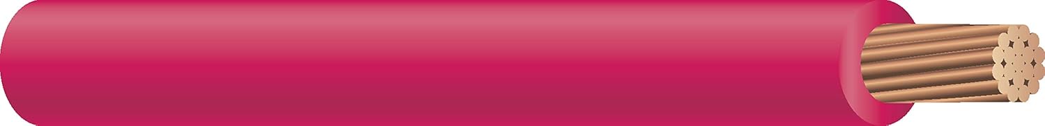 Southwire 55668023 Primary Wire, 16-Gauge Bulk Spool, 100-Feet, Red - Electrical Wires - 