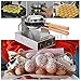 Electric Stainless Steel Waffle Bake Machine, Stainless Steel Electric Egg Cake Oven Puff Bread Maker Bake Machine 110V US Plug