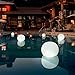 POP 12-inch Floating Pool Lights, Solar Powered LED Glow Balls, 4 Changing Colors, Waterproof, Inflatable, Floatable Swimming Pool Decor for Outdoor Party Garden Pond Patio Lawn, 4 Pack