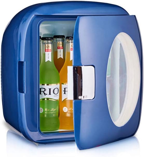 NA Single Door Mini Fridge Portable,Comes 12V Car Power Cordfor CarsRoad Trips Homes Offices and Dorms. (Navy)